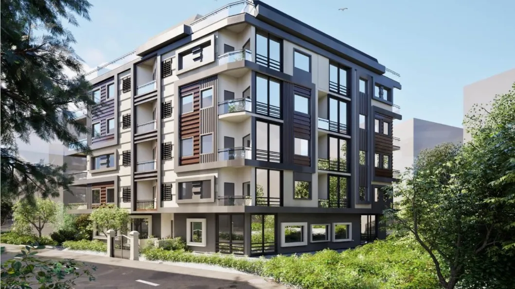 Yıldız Apartmanı Maltepe Çınar kentsel dönüşüm projesi dış cephe görünümü